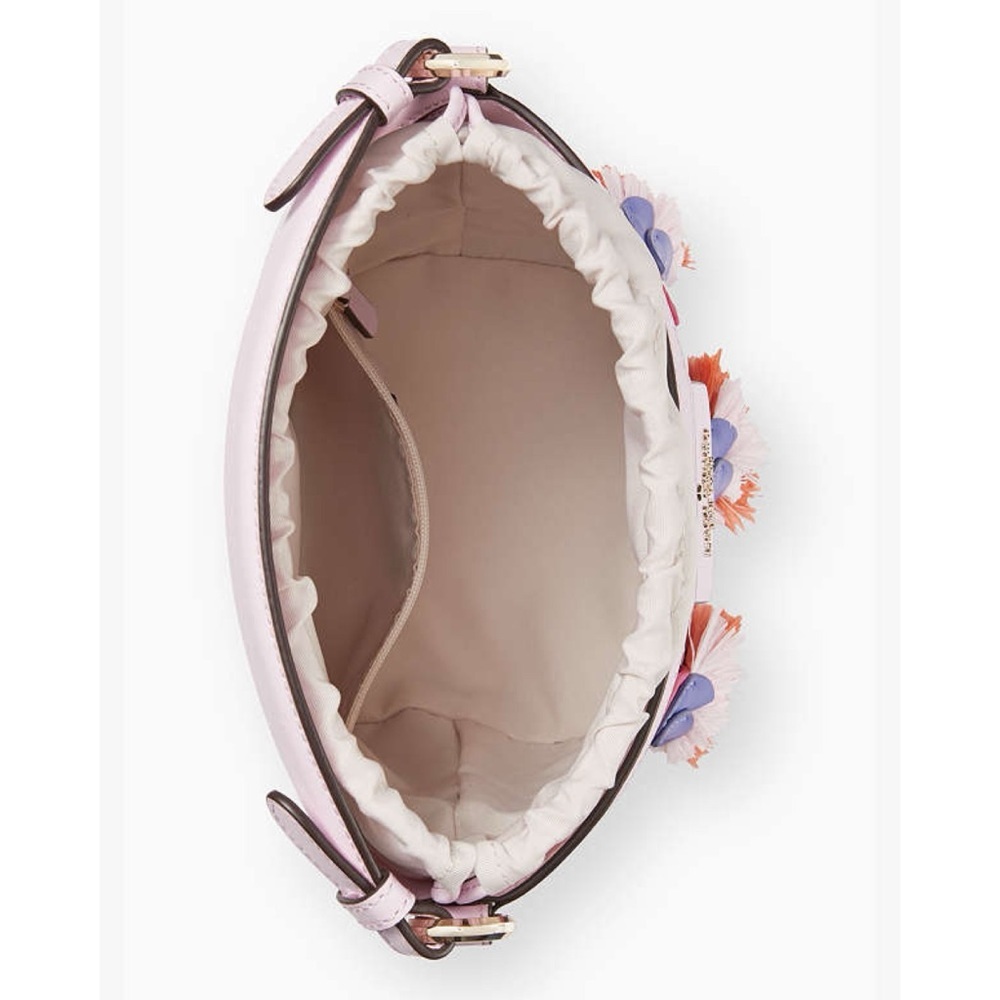 NWT Kate Spade New York Pippa Flock Party Parrot Small Bucket Crossbody Purse​ - Picture 7 of 10